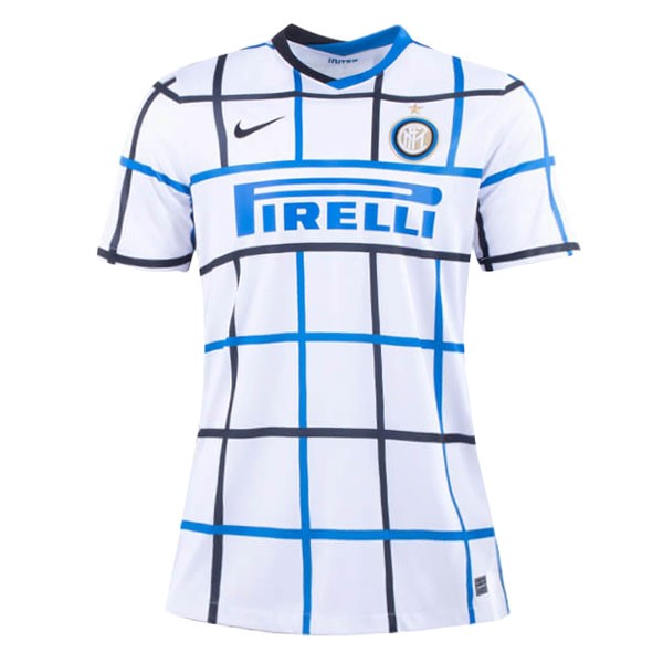 Camiseta Inter Milan 2ª Mujer 2020-2021 Blanco